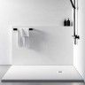 Base de Duche 80x100x3cm Gel Coat Next Branco Aquore Base de Duche 80x100x3cm Gel Coat Next Branco Aquore