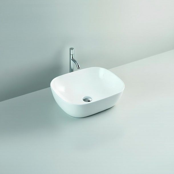 Lavatório de Pousar Branco 49x39,5x14,5cm Frost Lavatório de Pousar Branco 49x39,5x14,5cm Frost