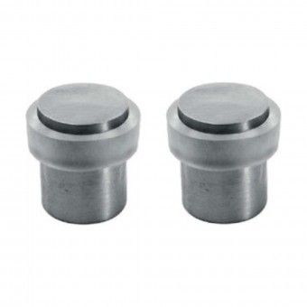 Batente de Porta 828 19x25mm Inox Blister 2