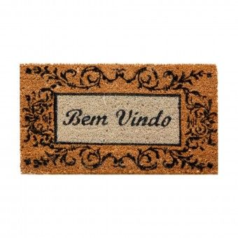 Tapete de Entrada Bem Vindo Cairo 33x60cm Tapete de Entrada Bem Vindo Cairo 33x60cm
