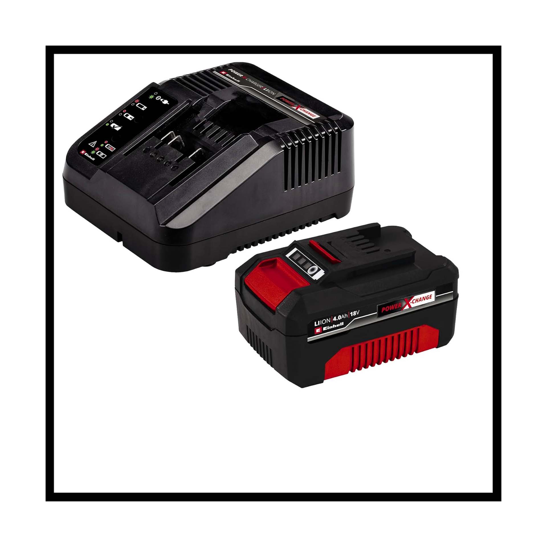 Corta-Relvas a Bateria 33cm 18V GE-CM 18/33 com Aparador GC-CT 18/24 Einhell