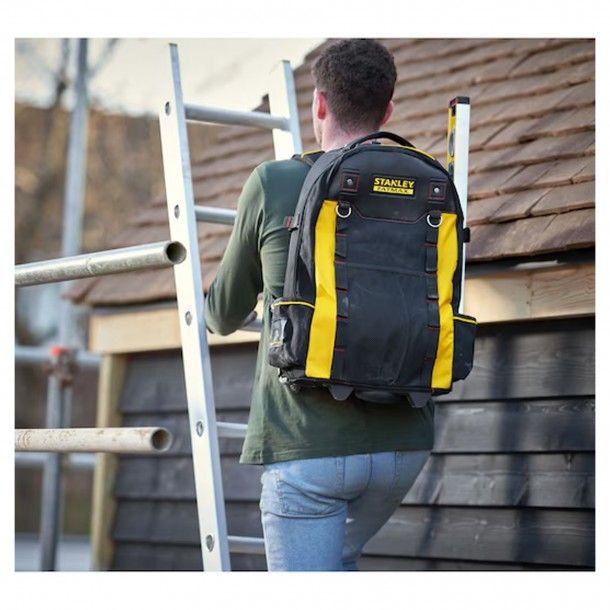 Mochila para Ferramentas com Rodas 36x36x54cm Fatmax 1-79-215 Stanley Mochila para Ferramentas com Rodas 36x36x54cm Fatmax 1-79-215 Stanley