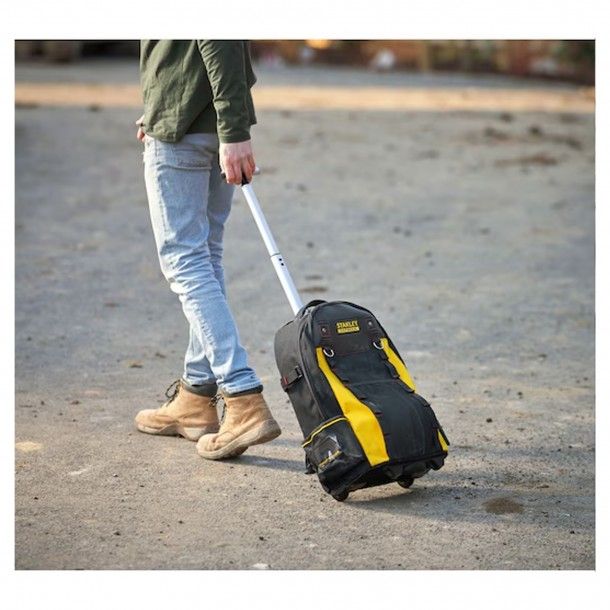 Mochila para Ferramentas com Rodas 36x36x54cm Fatmax 1-79-215 Stanley Mochila para Ferramentas com Rodas 36x36x54cm Fatmax 1-79-215 Stanley