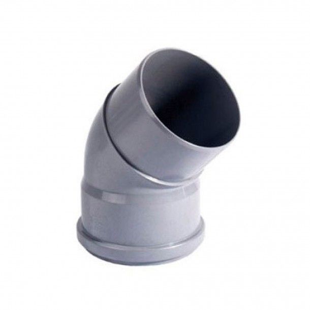 Curva PVC DIN 45