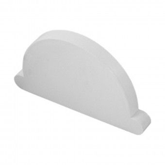 Tampa Simples para Caleira Circular 125mm PVC