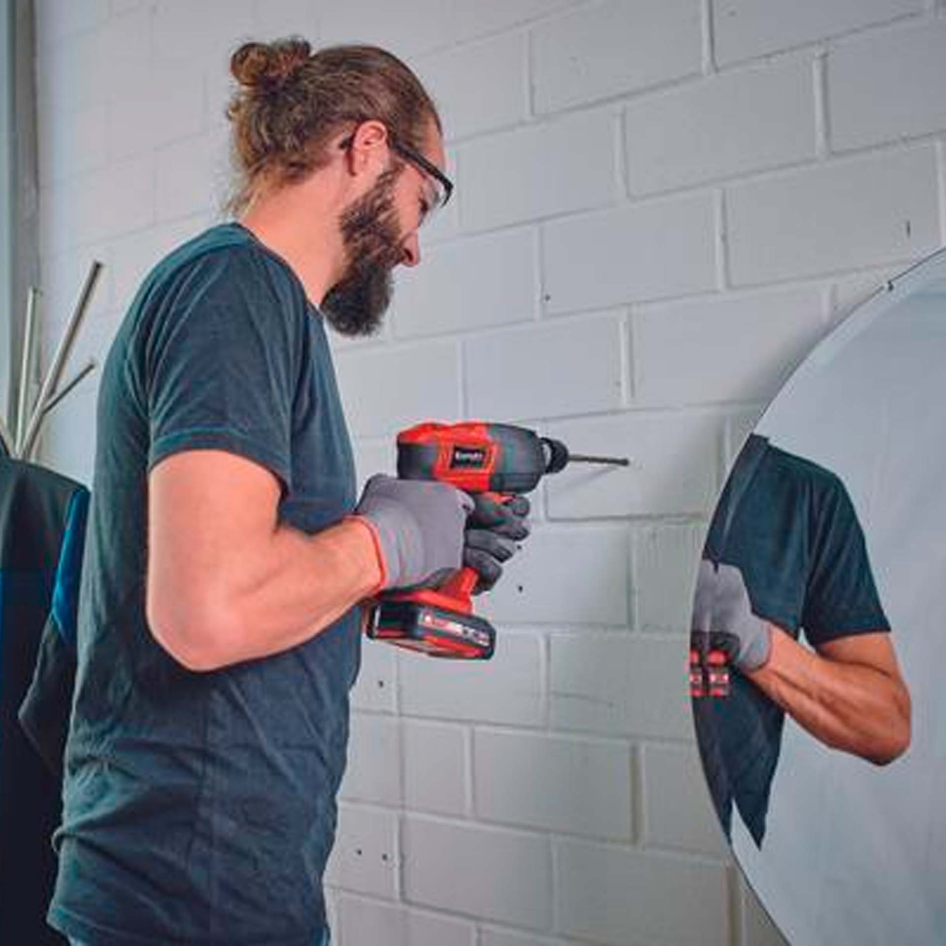 Martelo Perfurador e Demolidor a Bateria SDS-PLUS TE-HD 18Li Einhell