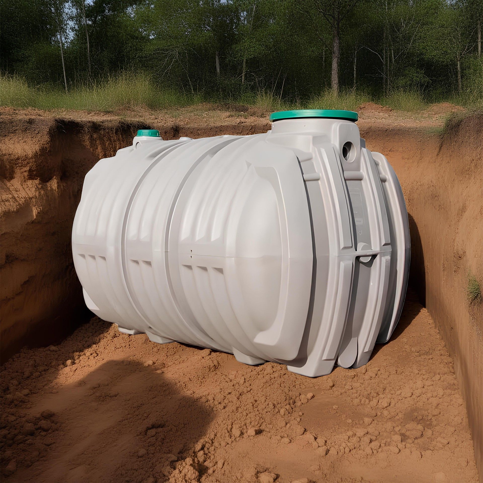 Fossa Séptica Horizontal PEAD 2000L Rewatec