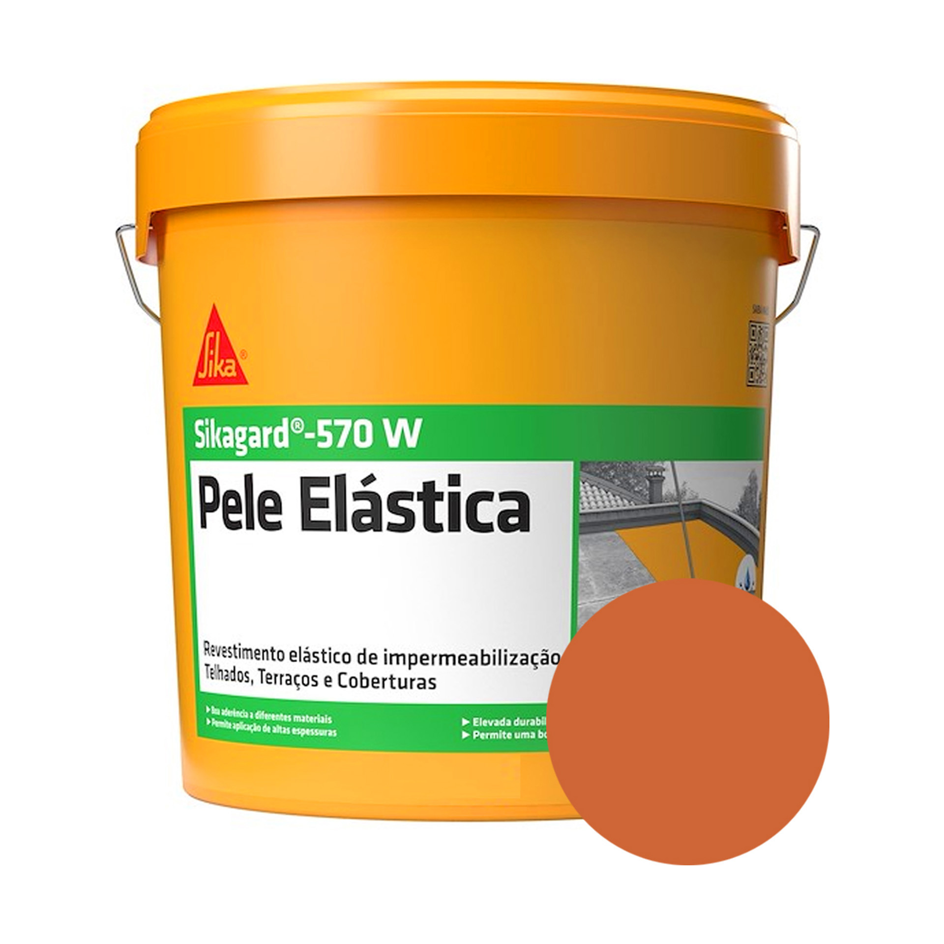 Membrana Impermeabilizante Elástica SikaGard 570W 5kg