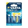 Pilhas AAA Alcalinas Varta 4 Uni Pilhas AAA Alcalinas Varta 4 Uni