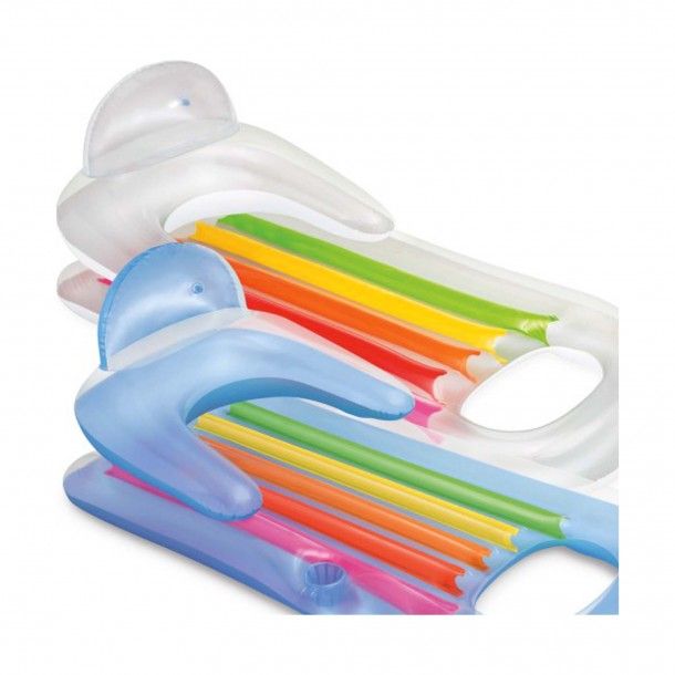 Colchão Insuflável 145x77cm Cor Sortida Colchão Insuflável 145x77cm Cor Sortida