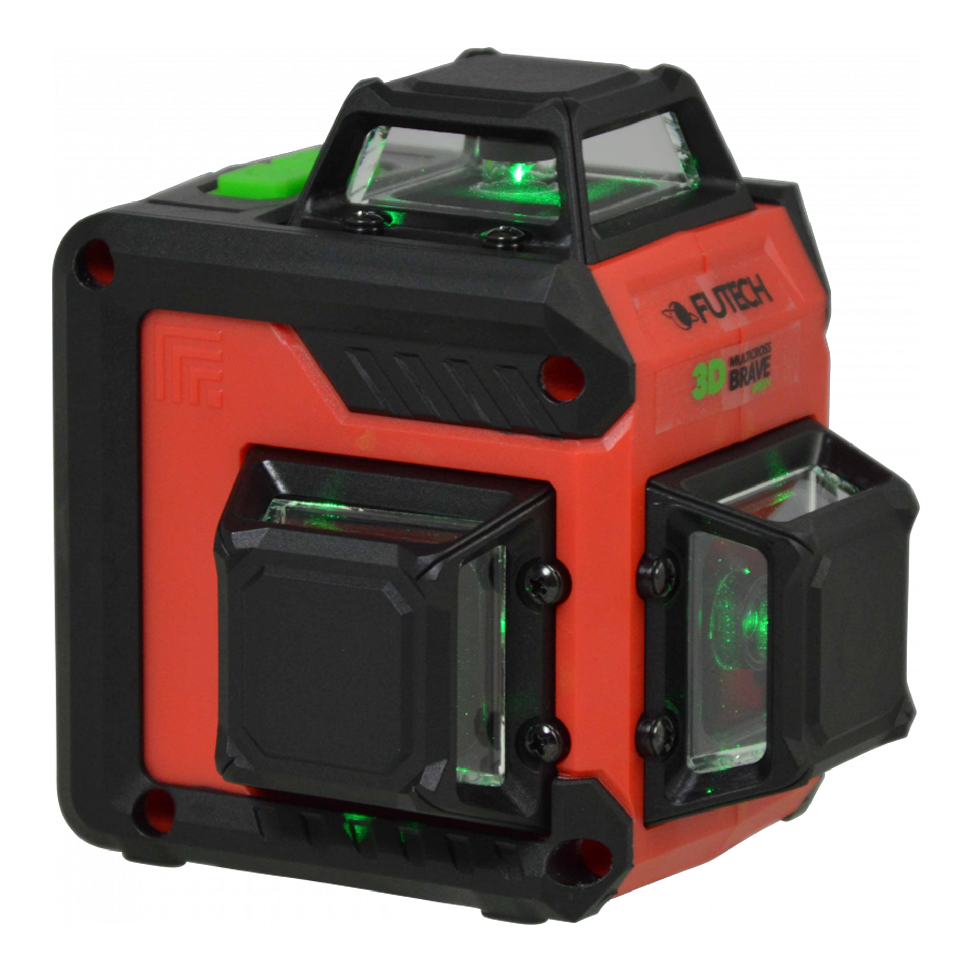 Nível a Laser Verde 2x40M Multicross 3D Brave Futech