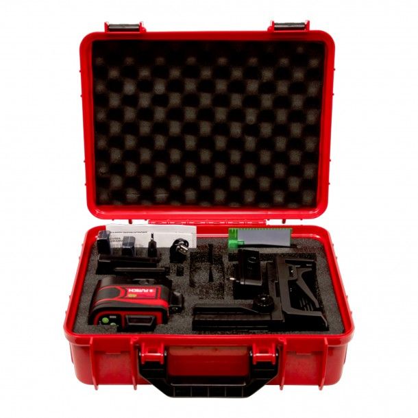 Nível a Laser Verde 2x150M Multicross 4D Compact Futech Nível a Laser Verde 2x150M Multicross 4D Compact Futech