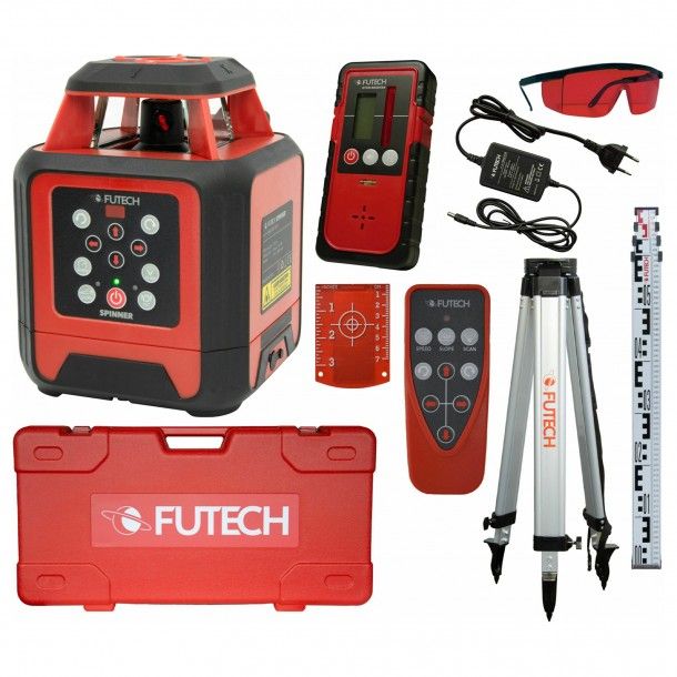 Nvel a Laser Vermelho 2x250M Spinner Futech