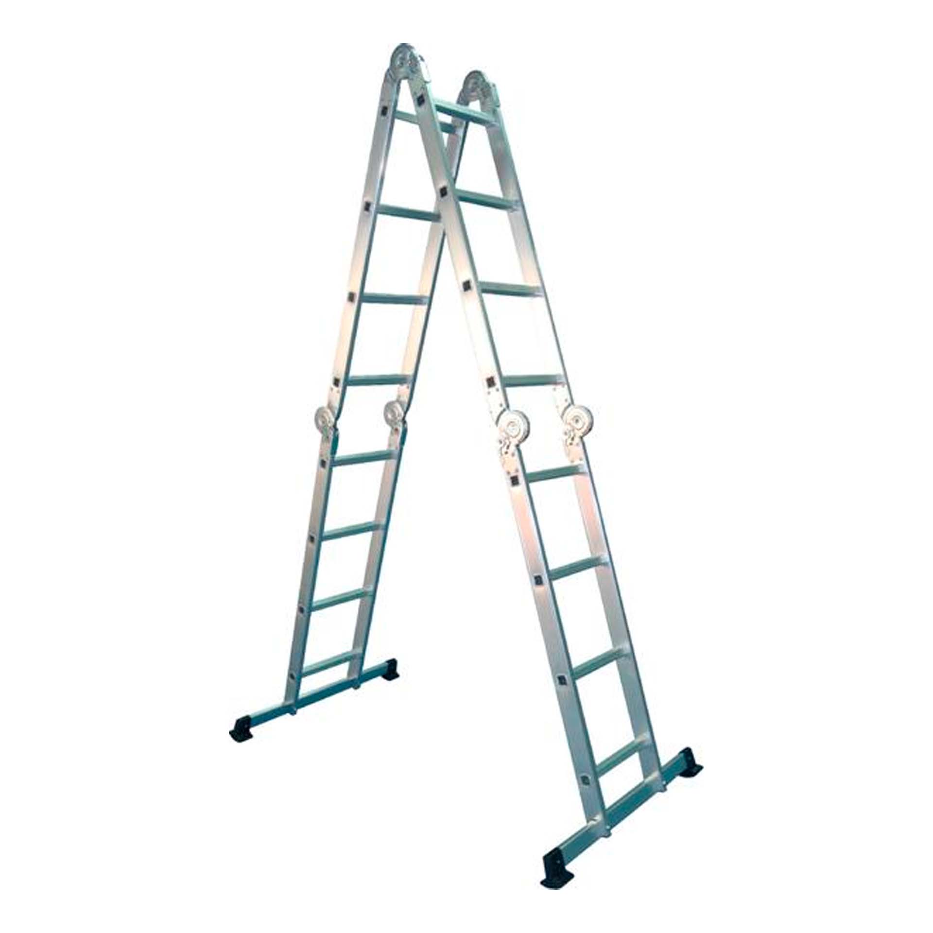 Escada Articulada Multiusos Alumínio 4x4D Mader