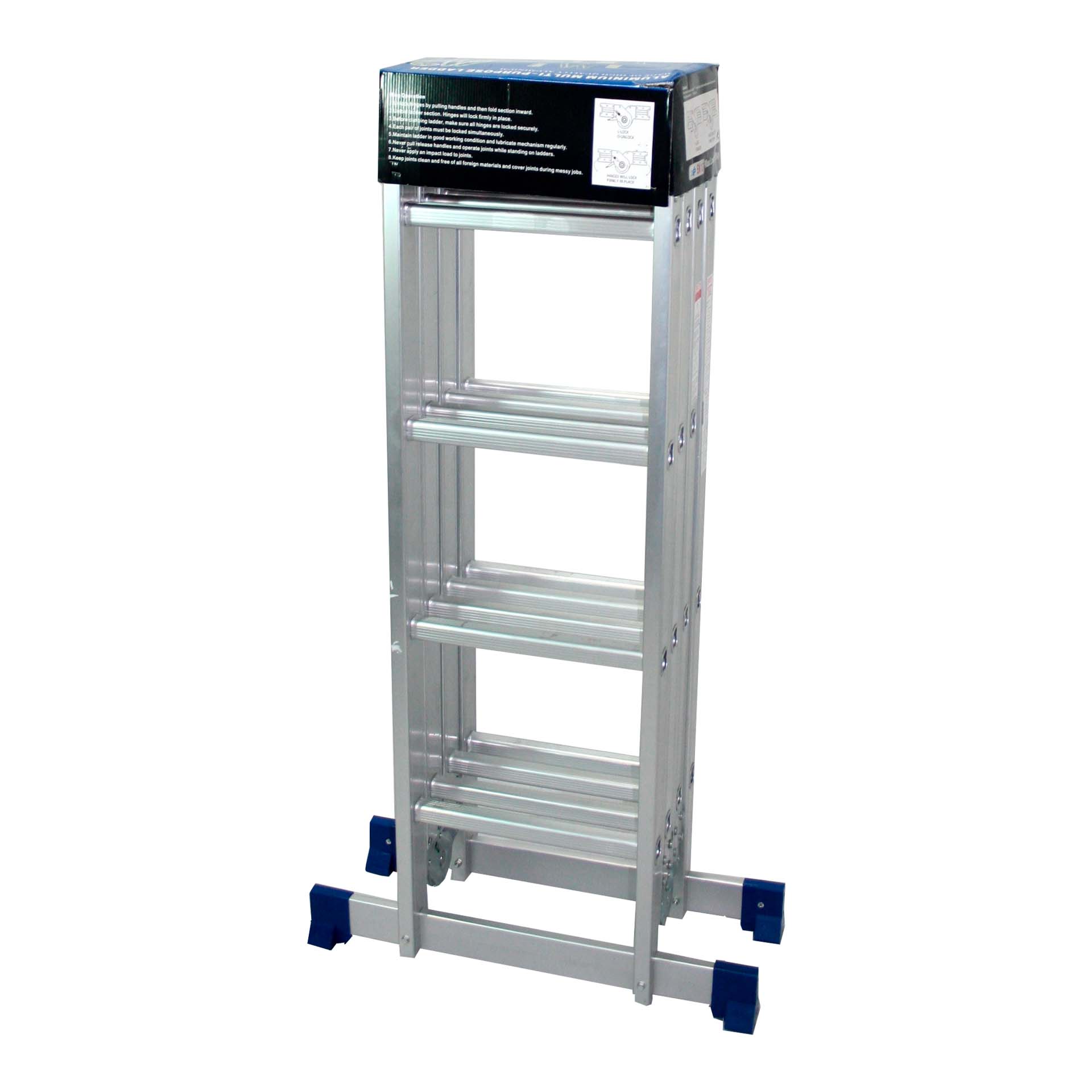 Escada Articulada Multiusos Alumínio 4x4D Mader