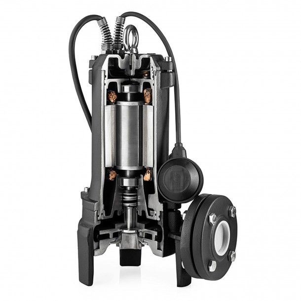 Bomba Submersvel Trituradora 1500W 1"1/2 Grinder