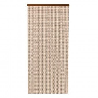 Cortina de Porta Anti Moscas Ibiza 90x200cm Castanho