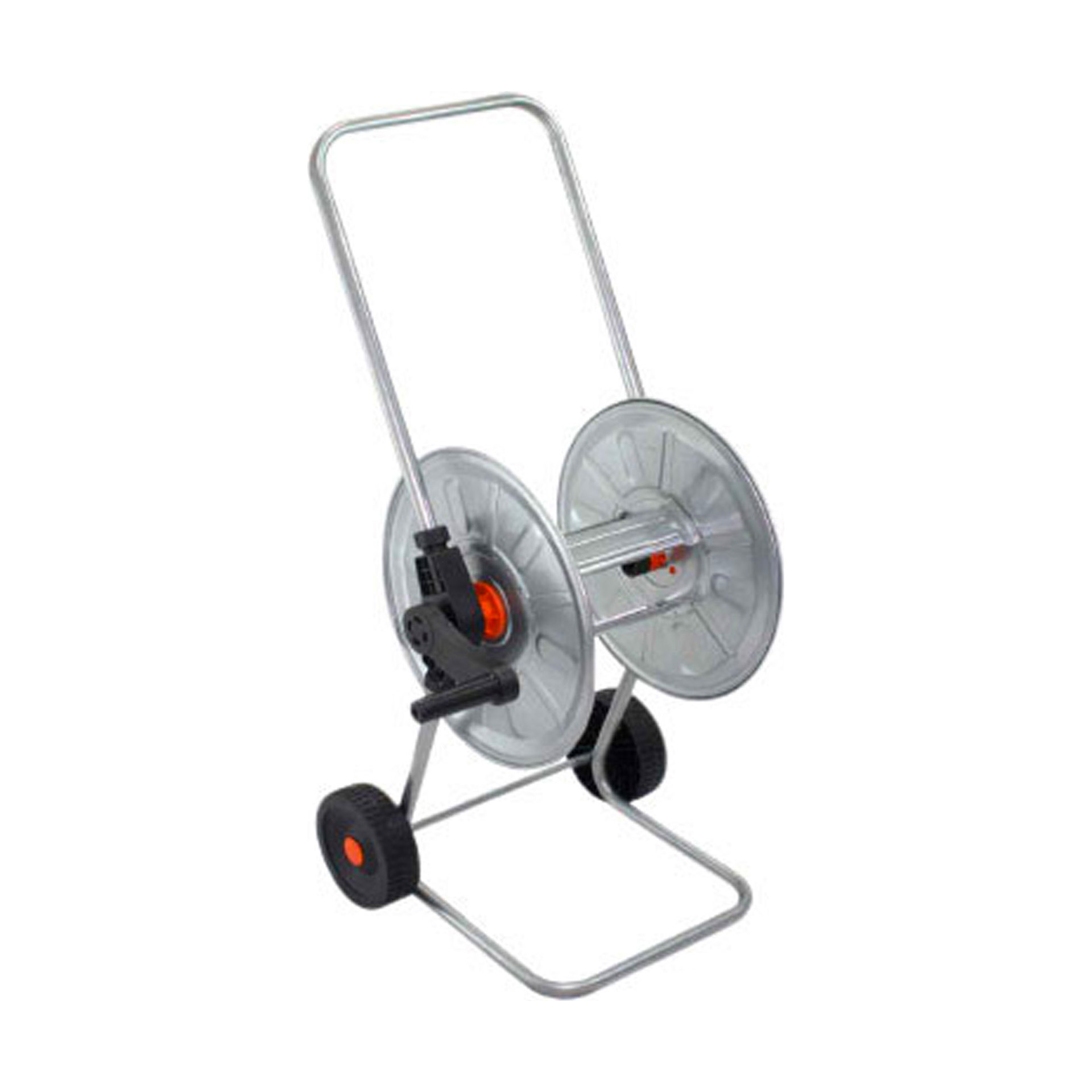 Carro Enrolador Mangueira Aço com Rodas - AG 210