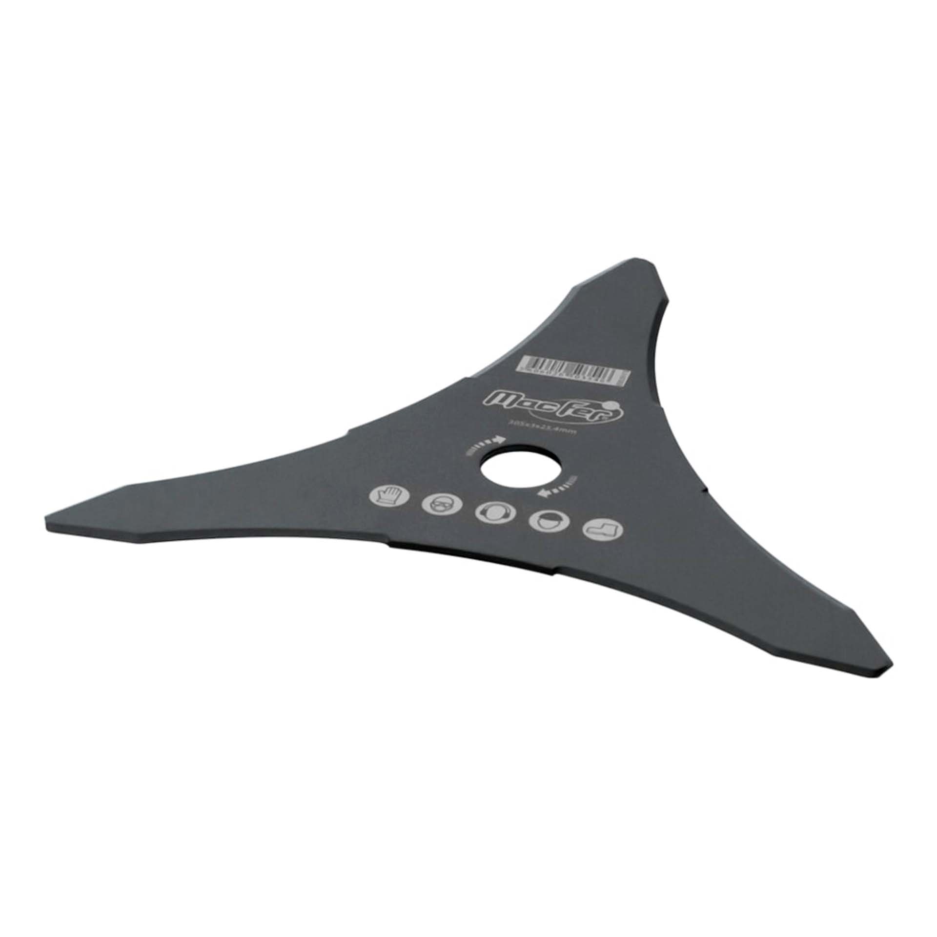 Disco para Roçadora com 3 Dentes 305x3x25,4mm Macfer