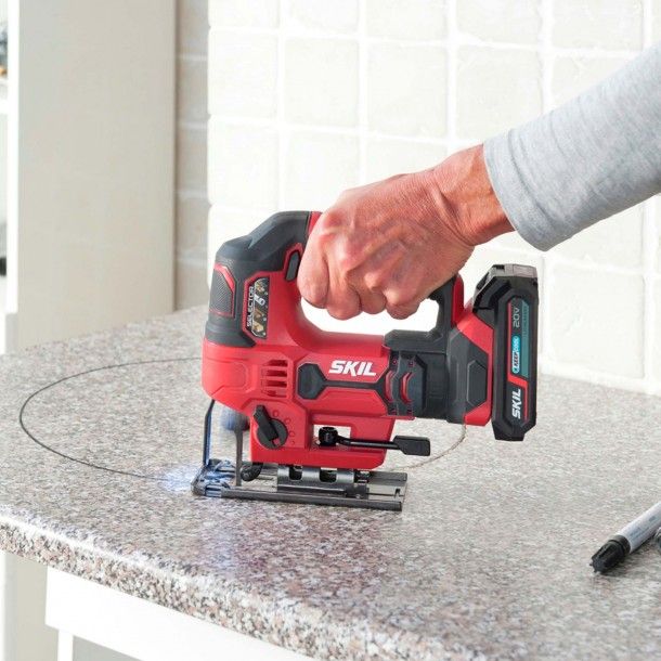 Serra Tico-Tico a Bateria 20V sem Bateria 3420 CA Skil Serra Tico-Tico a Bateria 20V sem Bateria 3420 CA Skil