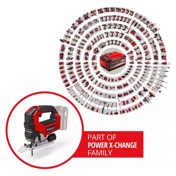 Serra Tico-Tico TP-JS 18/135 Li BL Solo 4321260 Einhell Serra Tico-Tico TP-JS 18/135 Li BL Solo 4321260 Einhell