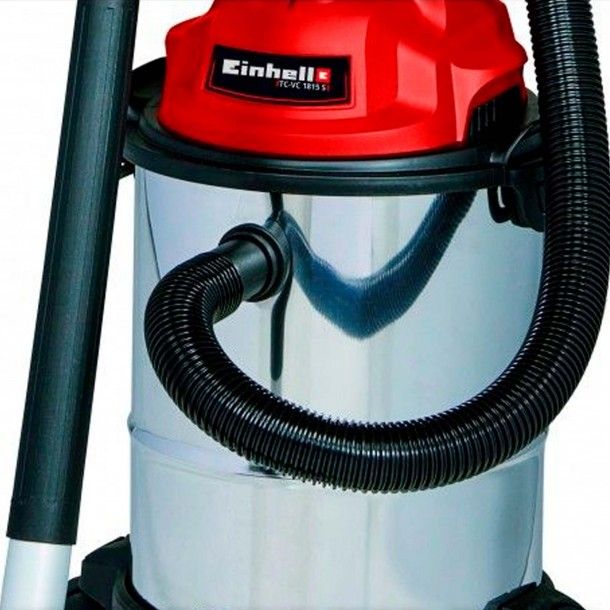 Aspirador Sólidos e Líquidos 15L 1250W TC-VC 1815 S Einhell Aspirador Sólidos e Líquidos 15L 1250W TC-VC 1815 S Einhell