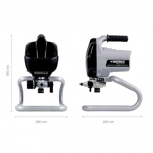 Máquina de Pintar Airless 205Bar 500W WK500500 Werku Máquina de Pintar Airless 205Bar 500W WK500500 Werku
