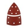 Lixa Triangular Abrasiva com Velcro 100x62x93 -G120 Kwb