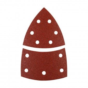Lixa Triangular Abrasiva com Velcro 100x62x93 -G120 Kwb