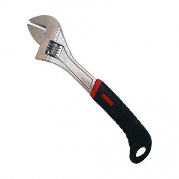 Chave Inglesa 200mm Com Cabo de Fibra