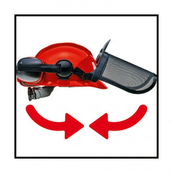 Capacete com Viseira e Auscultadores Capacete com Viseira e Auscultadores