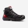 Bota de Trabalho Pele Preta com Biqueira de Carbono Watt WR ToWorkFor Bota de Trabalho Pele Preta com Biqueira de Carbono Watt WR ToWorkFor