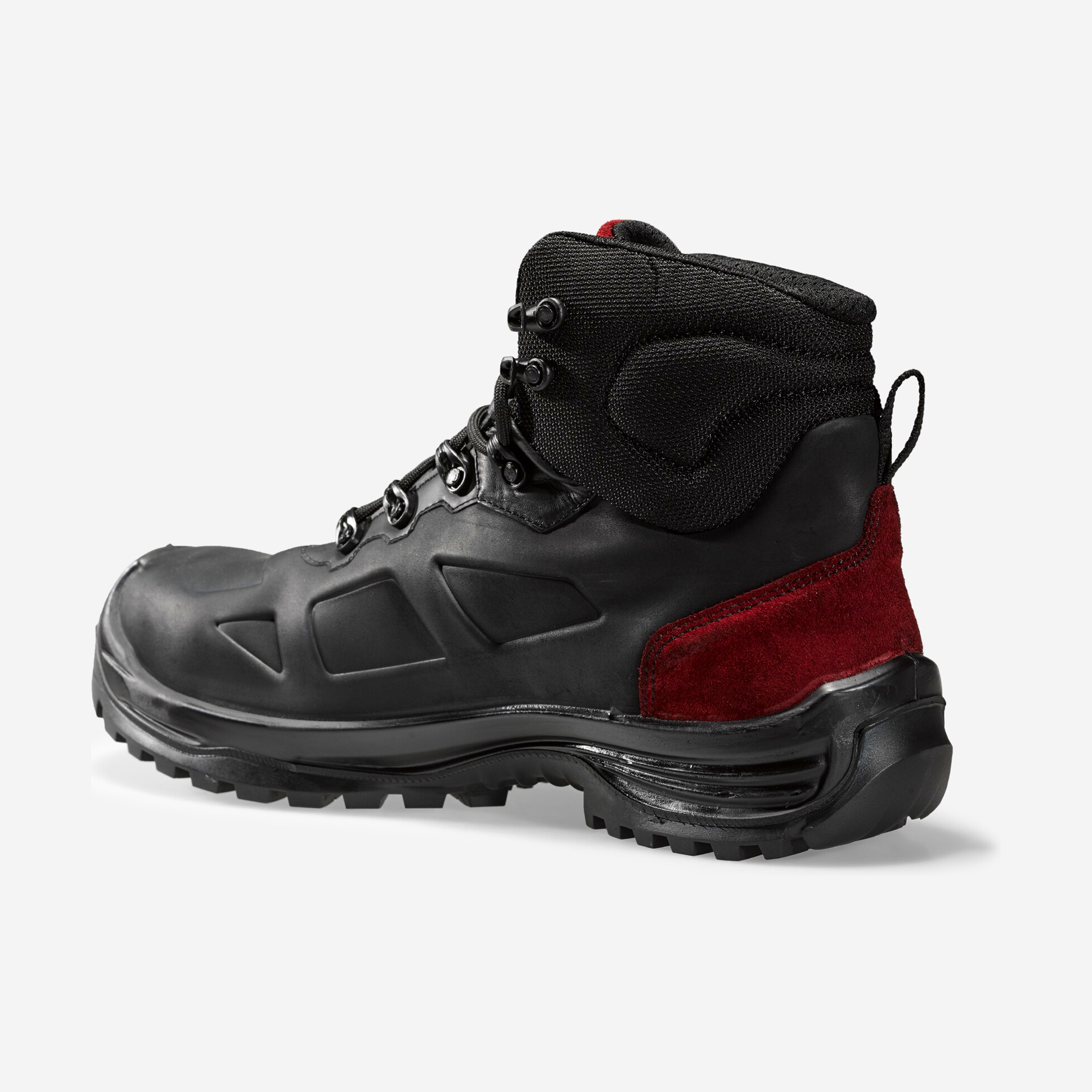 Bota de Trabalho Pele Preta com Biqueira de Carbono Watt WR ToWorkFor