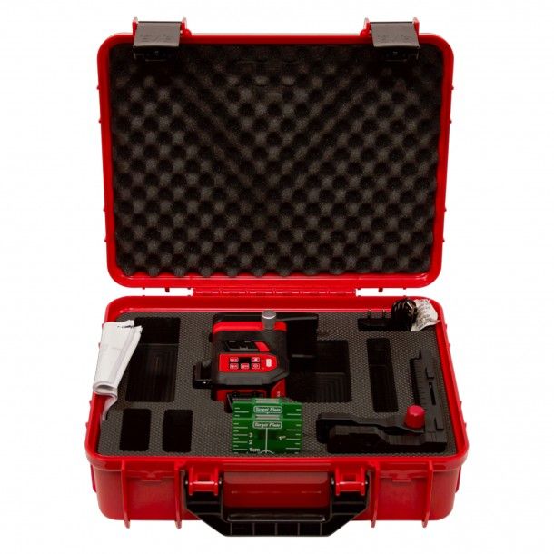 Nível a Laser Verde 2x120M Multicross 3D 18VMAX Futech Nível a Laser Verde 2x120M Multicross 3D 18VMAX Futech