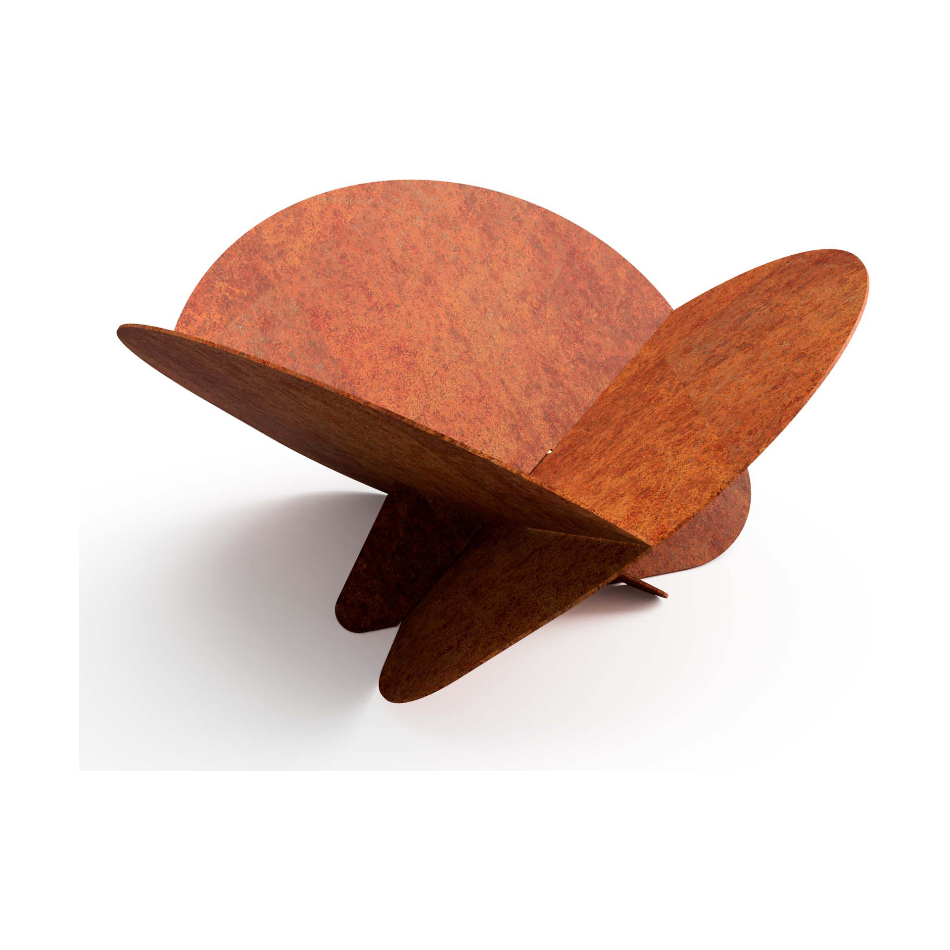 Lareira Exterior Medusae Tuozi 75x75x35cm