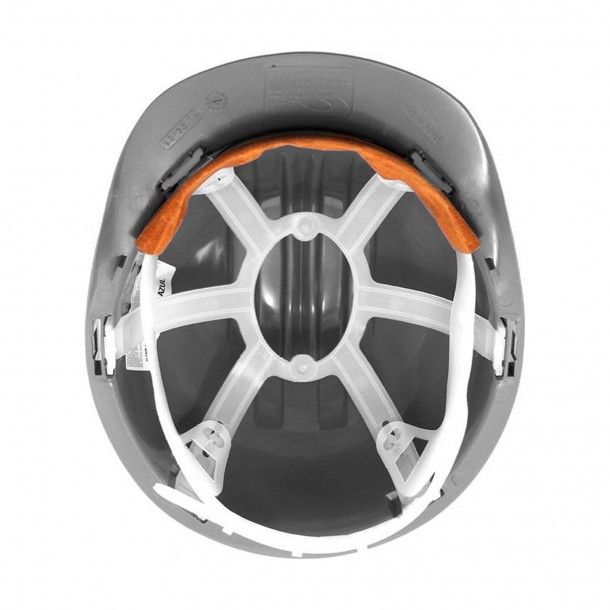 Capacete Proteção Cinza 5R Homologado Capacete Proteção Cinza 5R Homologado