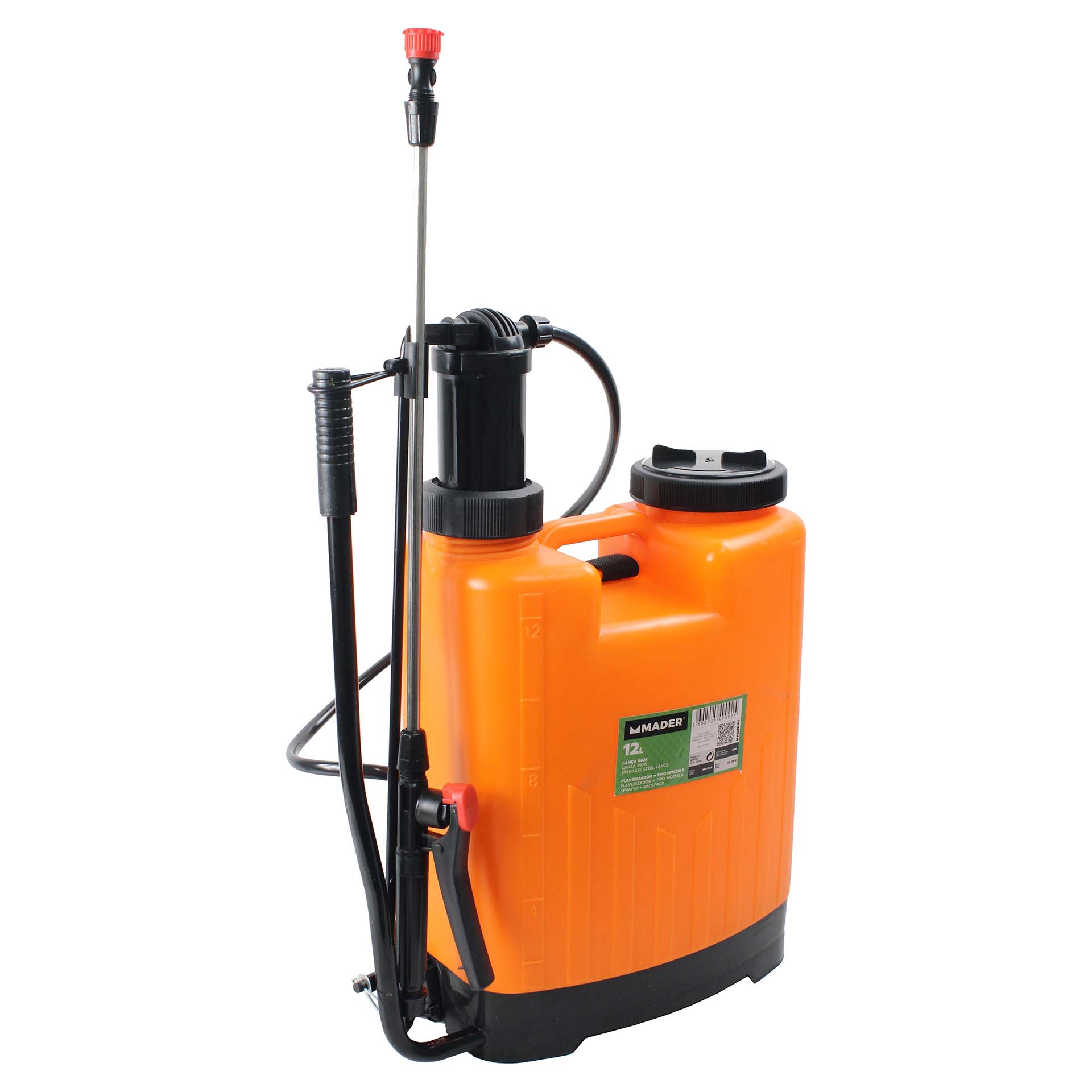 Pulverizador Pressão Manual 12L Mader