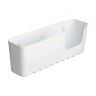 Cesto para Duche 30x11x8.5cm Branco Tatay Cesto para Duche 30x11x8.5cm Branco Tatay