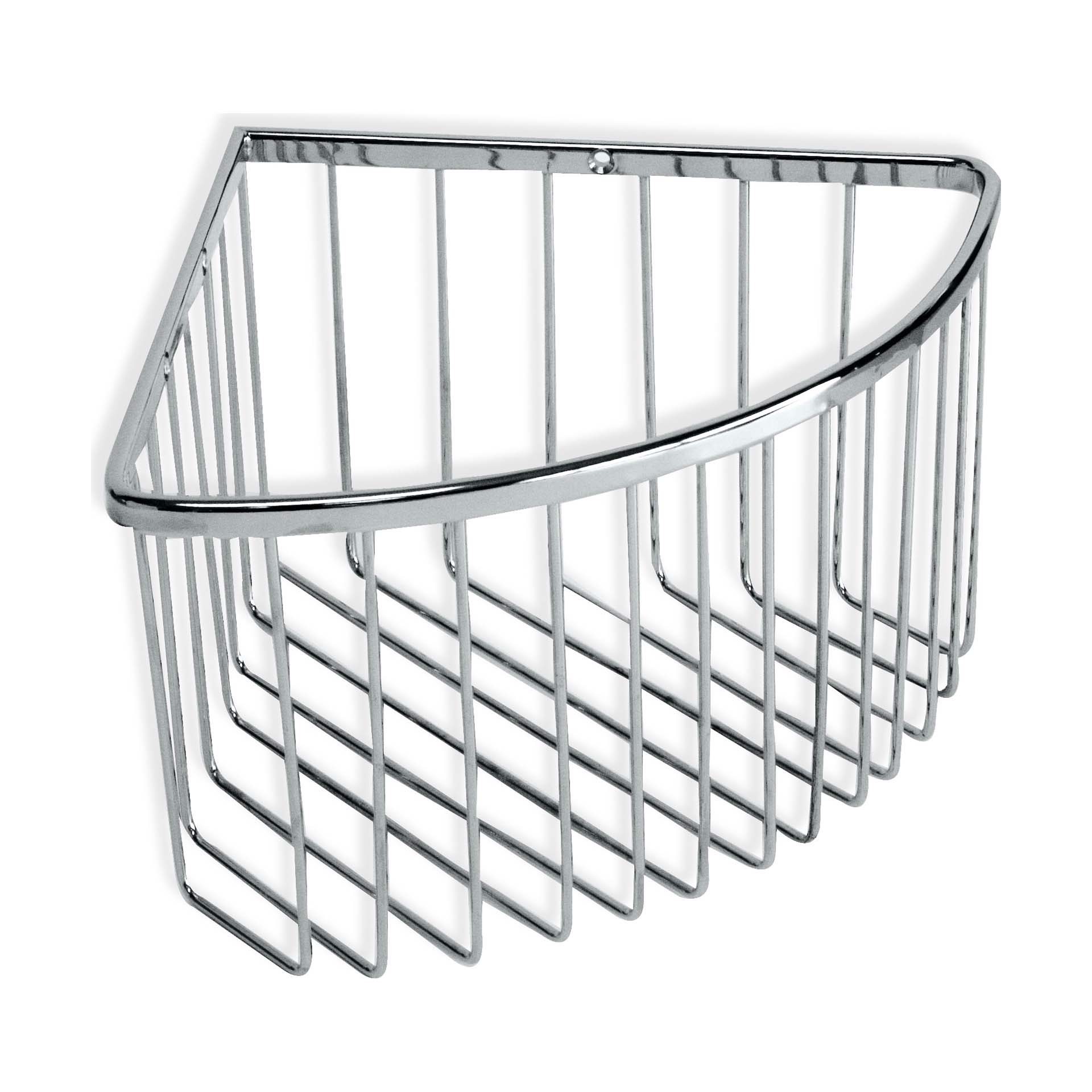 Cesto para Duche de Canto Krom 20x20x13.5cm Inox Tatay