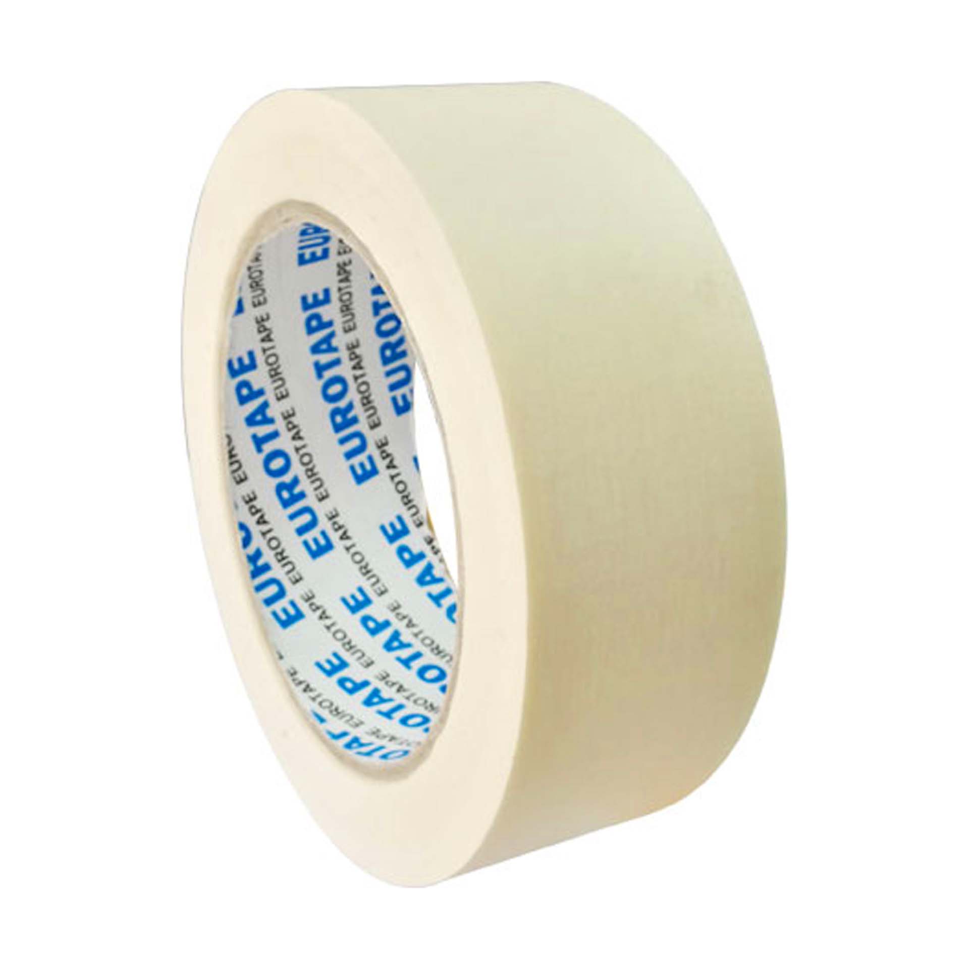 Fita Adesiva de Proteção Papel Lisa 36mm 45M Creme