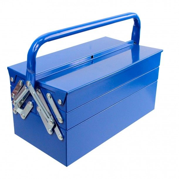 Caixa de Ferramentas Metlica 310x160x155mm Mader