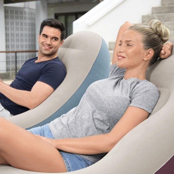 Puff Poltrona e Repousa Ps Insuflveis