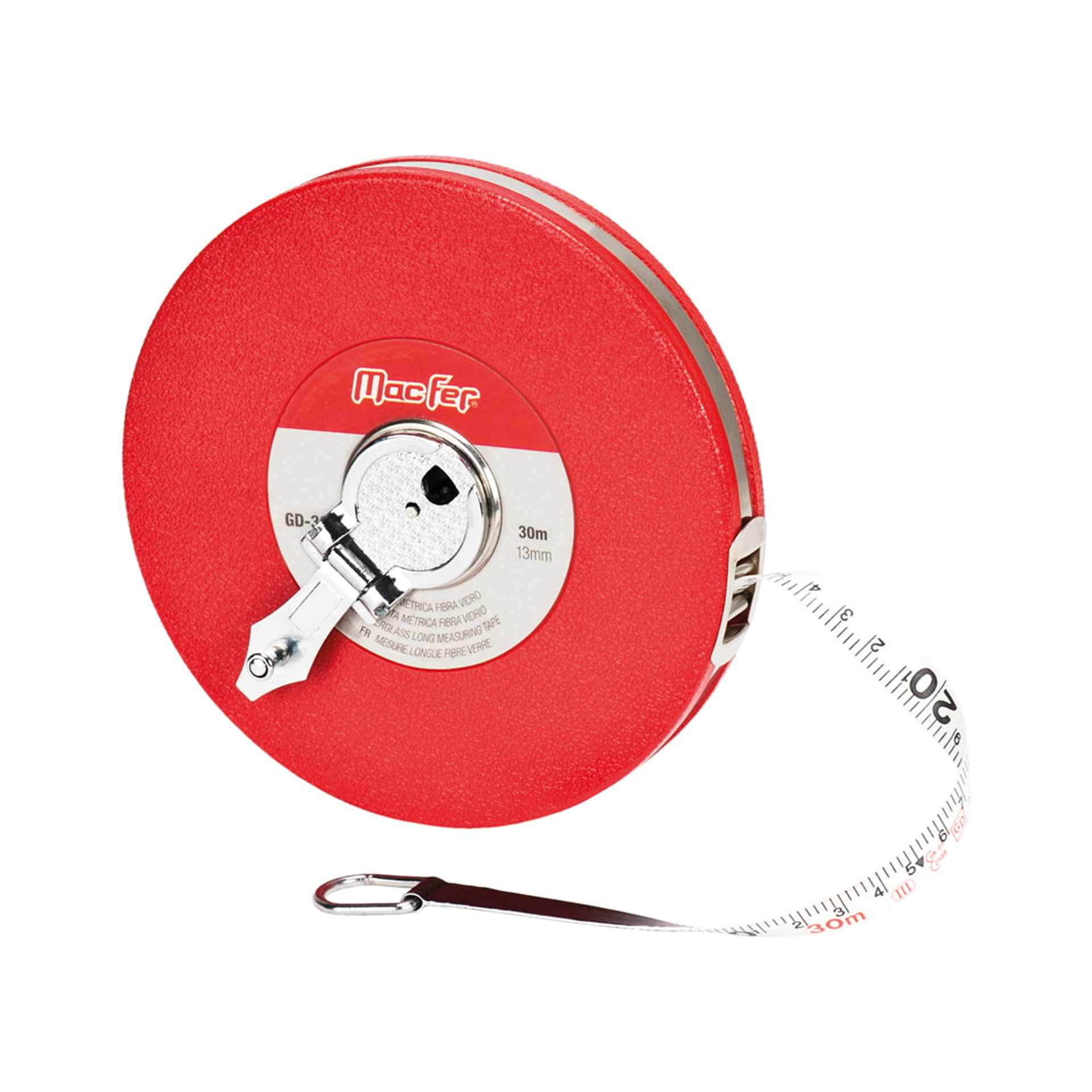 Fita Métrica de Fibra de Vidro 30M GD-3001 Macfer