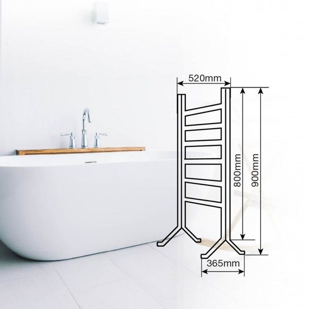 Toalheiro Elétrico 100W Hadim Niaros GSC Toalheiro Elétrico 100W Hadim Niaros GSC