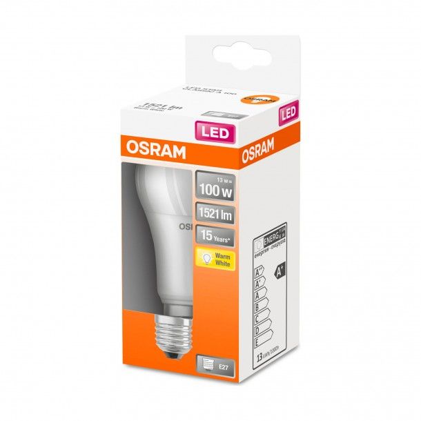 Lâmpada LED Osram Star Classic A E27 2700K Lâmpada LED Osram Star Classic A E27 2700K