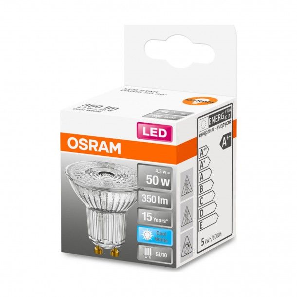 Lmpada LED Osram Vidro Star 36 Gu1 4,3W 4000K