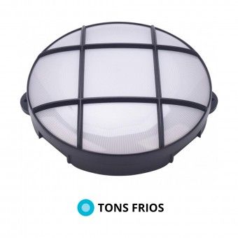 Aplique de Parede Exterior LED Preto
