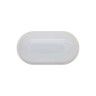 Aplique LED Saliente Oval PC IP54 8W 600Lm Branco Luxtar