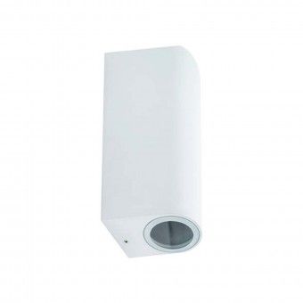 Aplique LED Saliente Cilndrico IP54 2XGU10 Branco Maxled