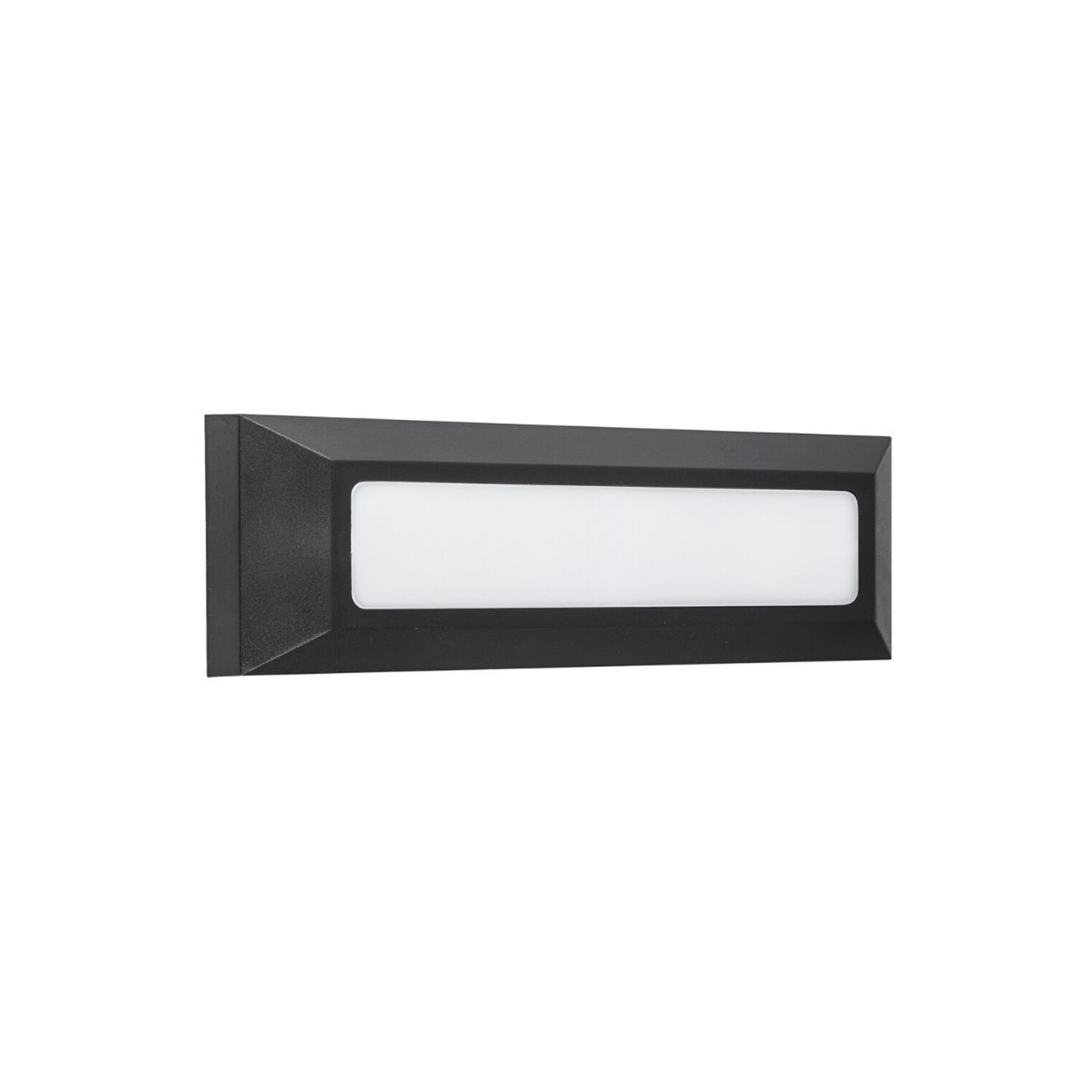 Aplique de Muro LED Saliente Retangular PC IP65 Antracite Maxled
